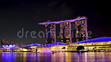 新加坡滨海湾金沙酒店。时光飞逝。